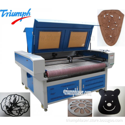 Auto Feeding Home Textile Fabric Laser Cutting Machine Clothing/Leather Roll Laser CNC Machine (FR1610)